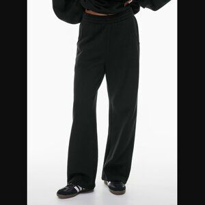 Aritzia Cozy Fleece Mega Barrel Sweatpant (Black, S)